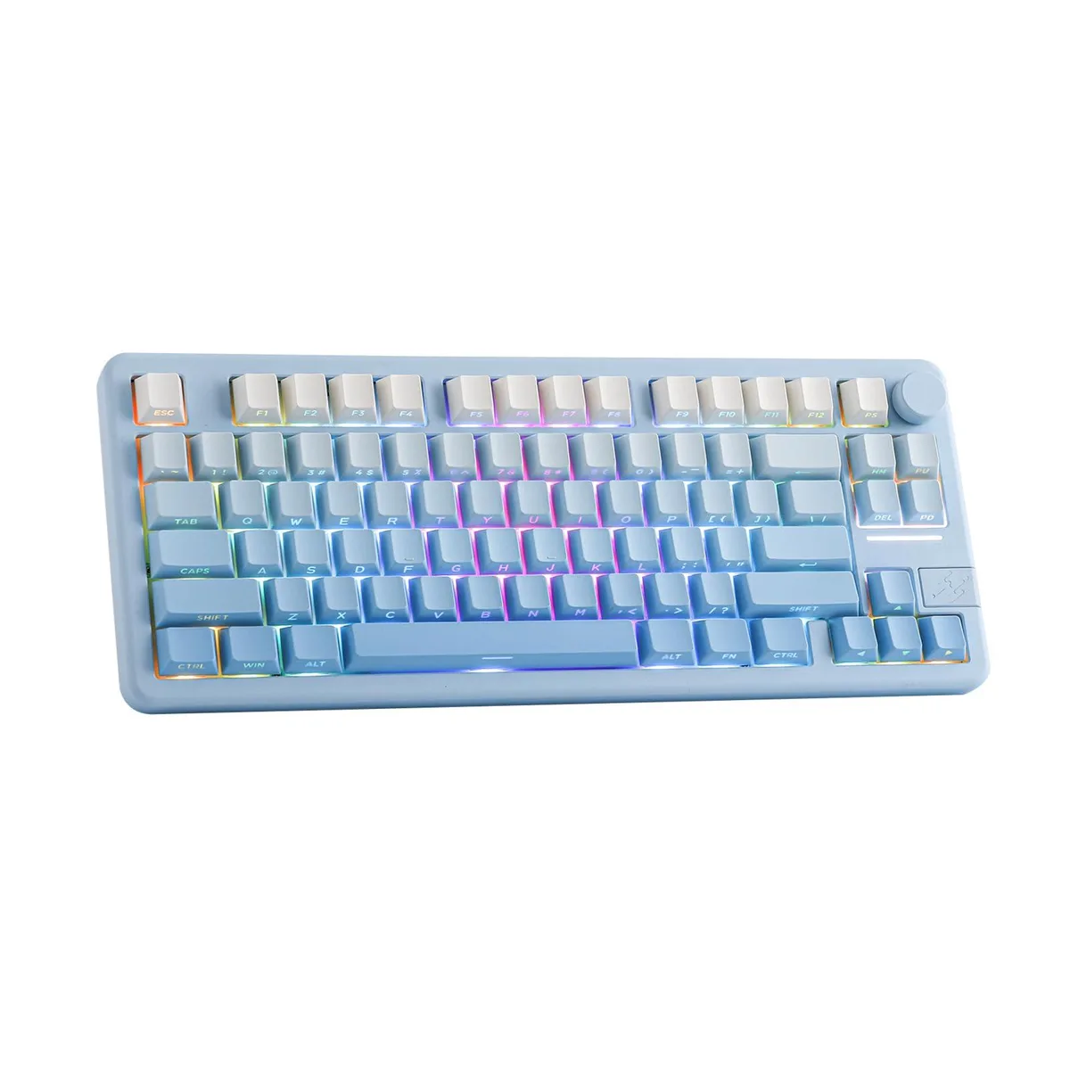 Epomaker Epomaker Galaxy70 75% Gaming Keyboard, Blue, Petal Switch — product photo