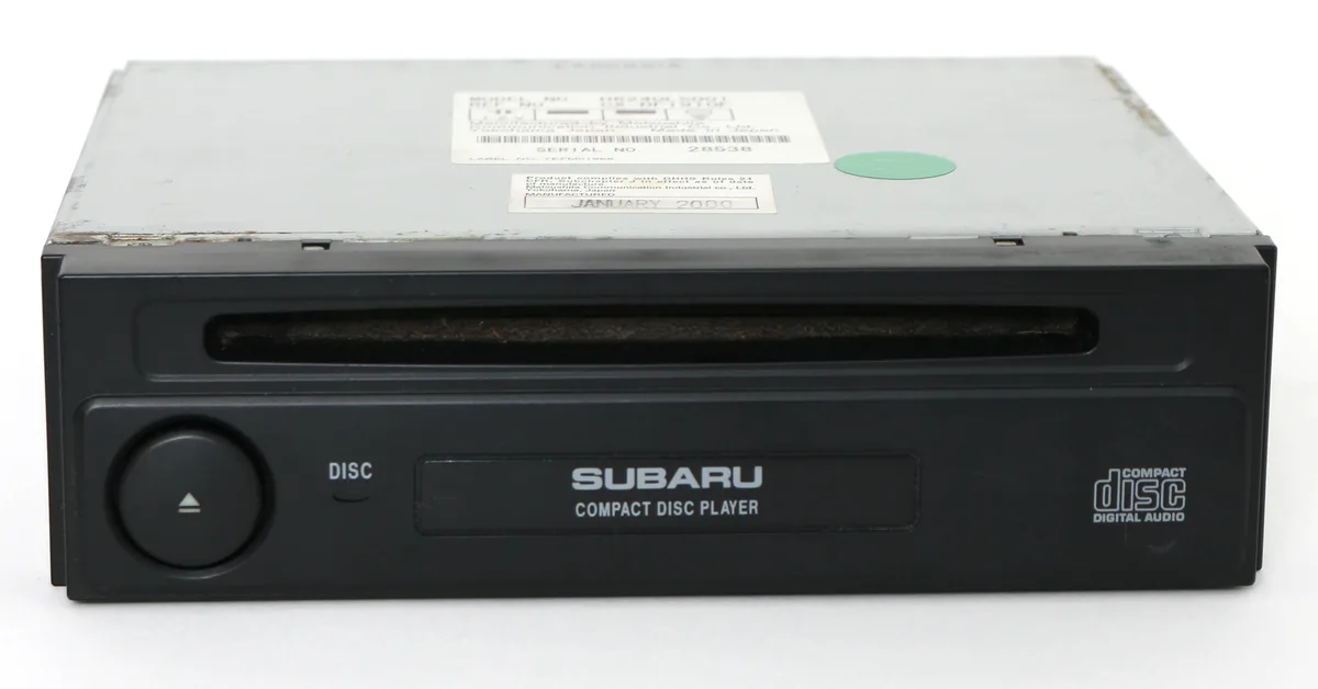 1 Factory Radio 1 Factory Radio H6240LS001 Single Disc CD Player 2000-2003 Subaru Forester Legacy — product photo