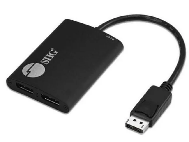 SIIG, Inc SIIG, Inc CE-DP0H11-S1 1x2 DP 1.2 MST Hub — product photo