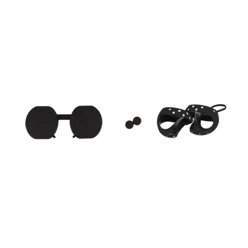YINGHUA YINGHUA Silicone Controller Grip Cover &amp; Rocker Caps for PS VR2 (Black) — product photo
