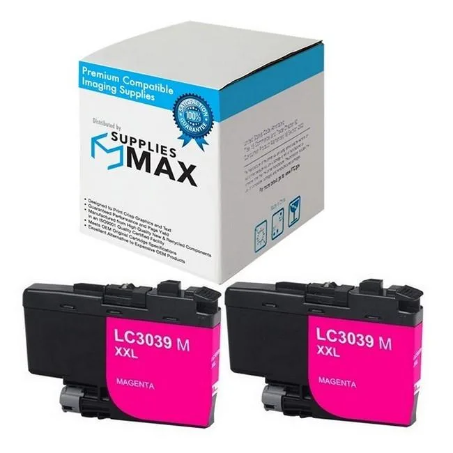 SuppliesMax SuppliesMax LC-3039M Magenta Inkjet 2 Pack 5000 Pages — product photo