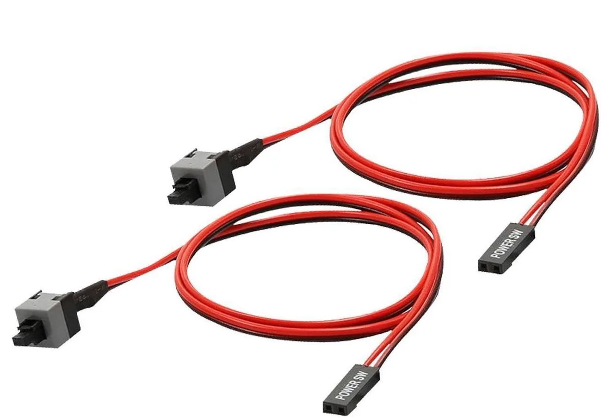 Vszerda Vszerda 2-Pin Power Switch Cable 20" 2 Pack — product photo