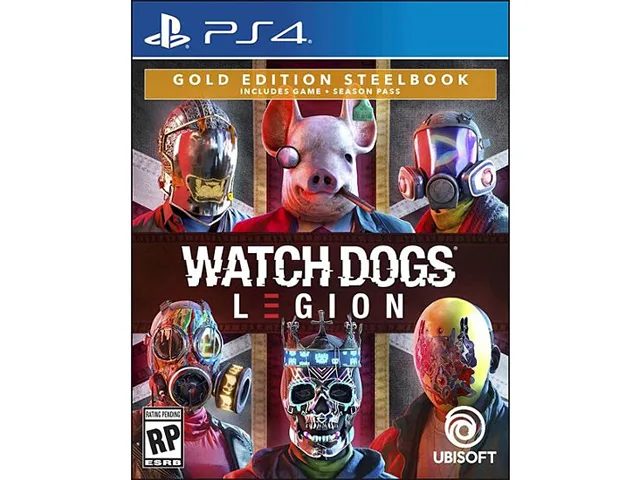 Ubisoft Ubisoft Watch Dogs Legion Gold Steelbook Edition PS4 video game — product photo