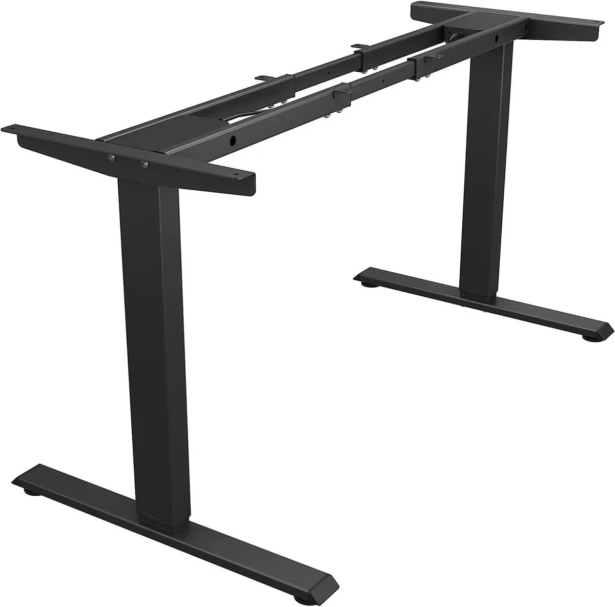 PISKEKAT PISKEKAT DF02.01 dual motor standing desk black frame — product photo