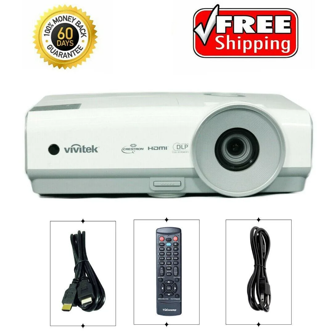 Vivitek Vivitek D859 DLP Home Theater Projector 3600 Lumens 1024x768 — product photo
