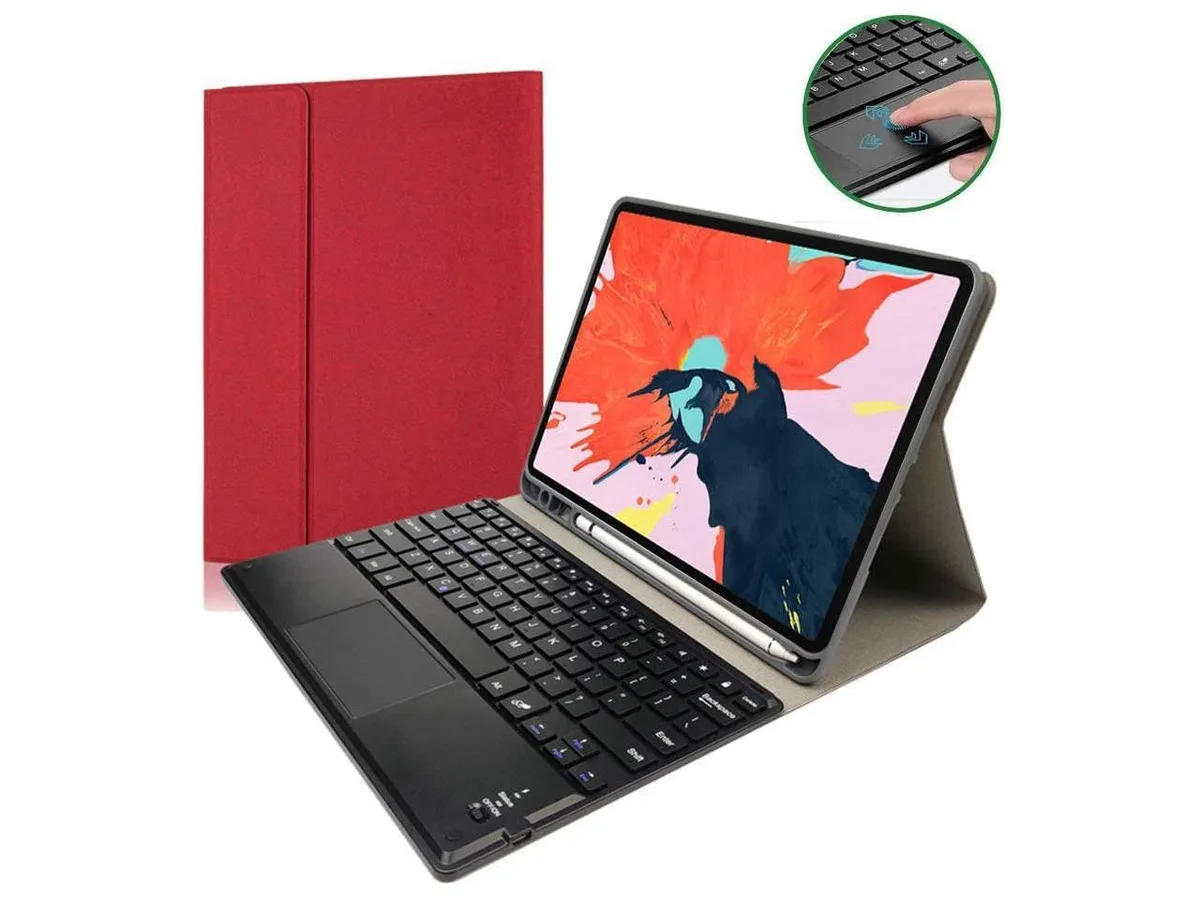 Werleo Werleo iPad Pro 12.9 2018-2022 Keyboard Case Red — product photo