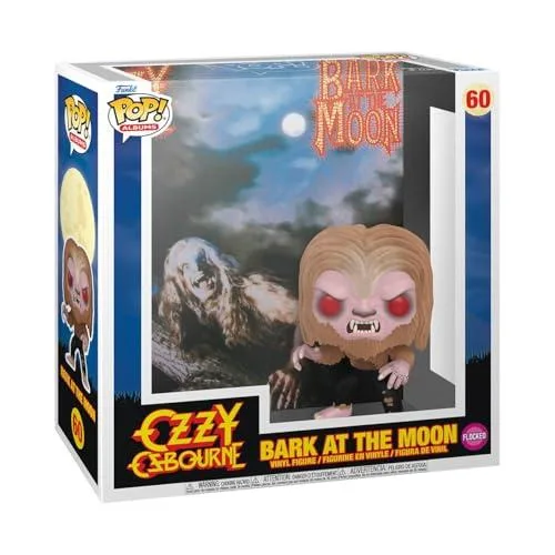 Funko Funko Pop! Albums Ozzy Osbourne Bark at the Moon Flocked Action Figure — product photo