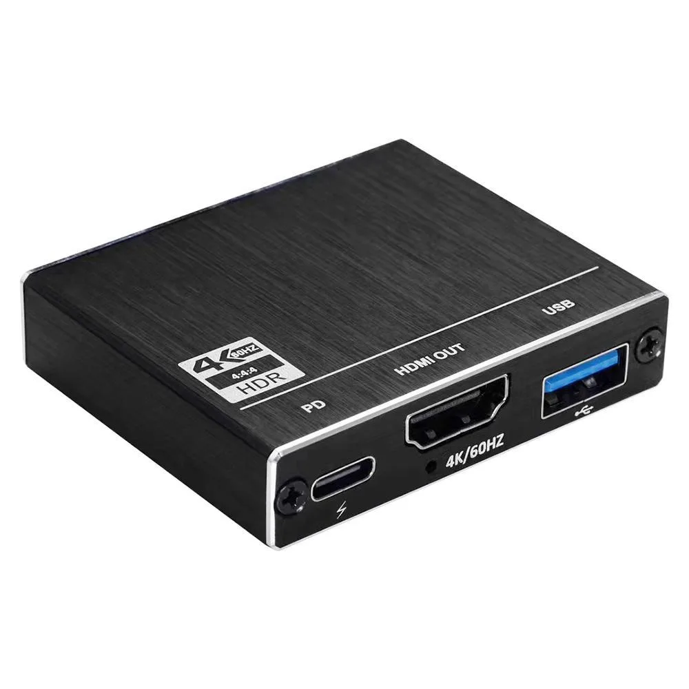 WRIARICH WRIARICH USB-C to HDMI 4K@60Hz USB 3.0 100W PD 3-in-1 Adapter — product photo