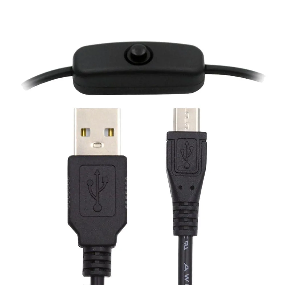 LORDWORLD LORDWORLD Micro USB 5-Pin to Type-A Switch Extension Cable 1.5m — product photo