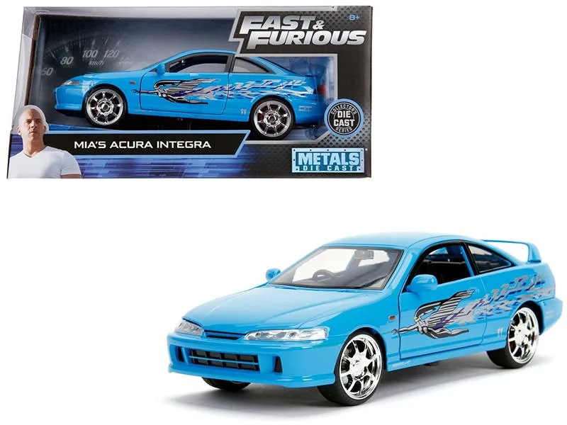 Jada Jada Mia's Acura Integra RHD Blue 1/24 Diecast Vehicle — product photo