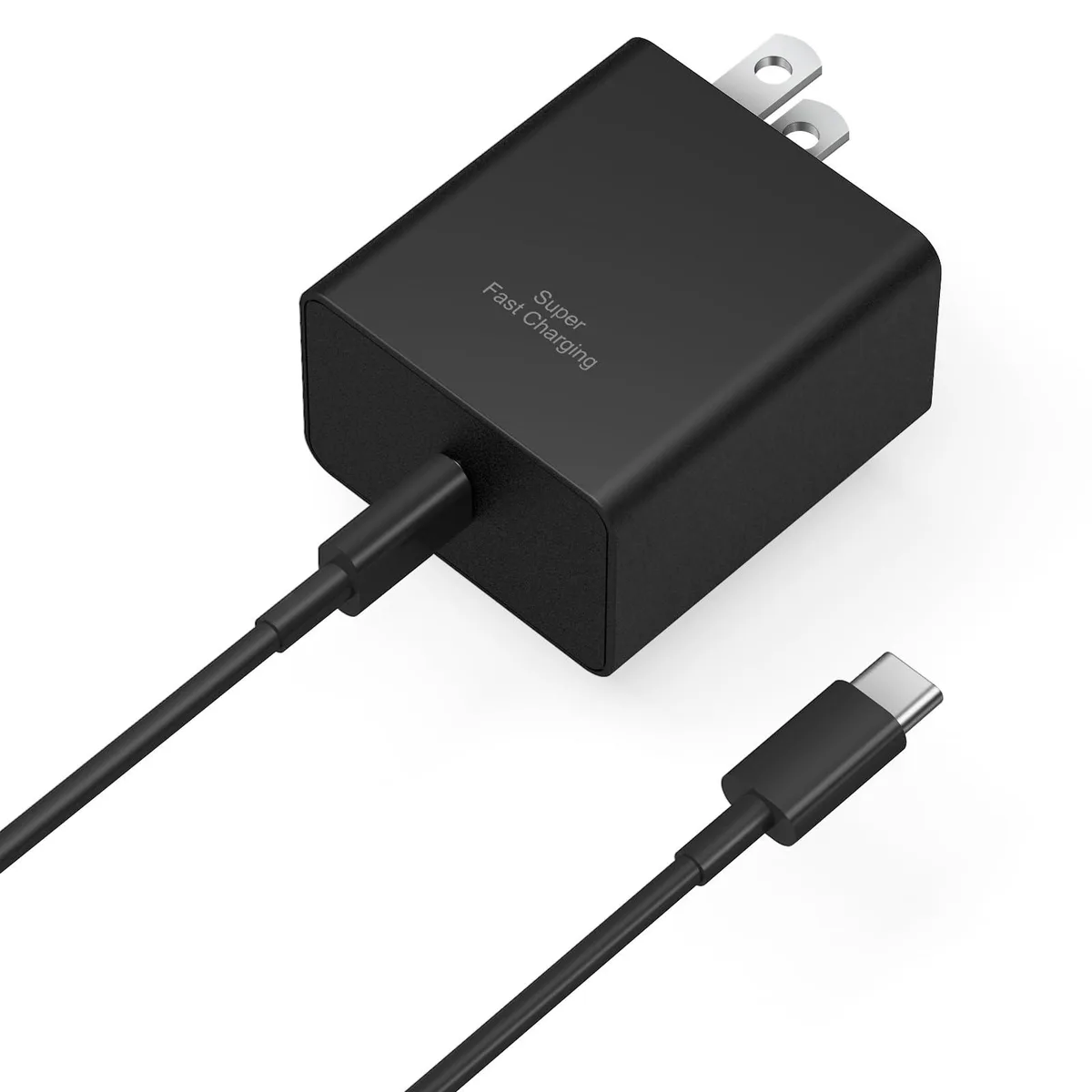 KEHIPI KEHIPI DP-A127G45 45W USB C charger with 6ft cable black — product photo