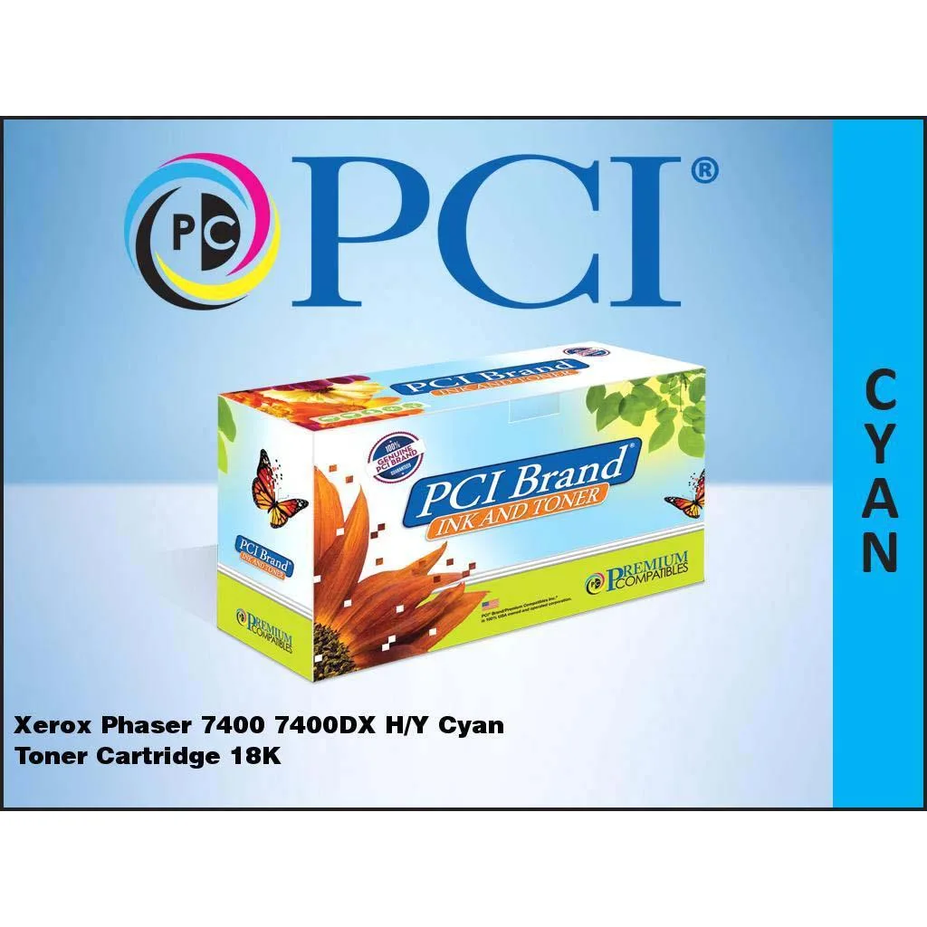 PCI PCI Phaser 7400 Cyan Toner 18000 Pages — product photo