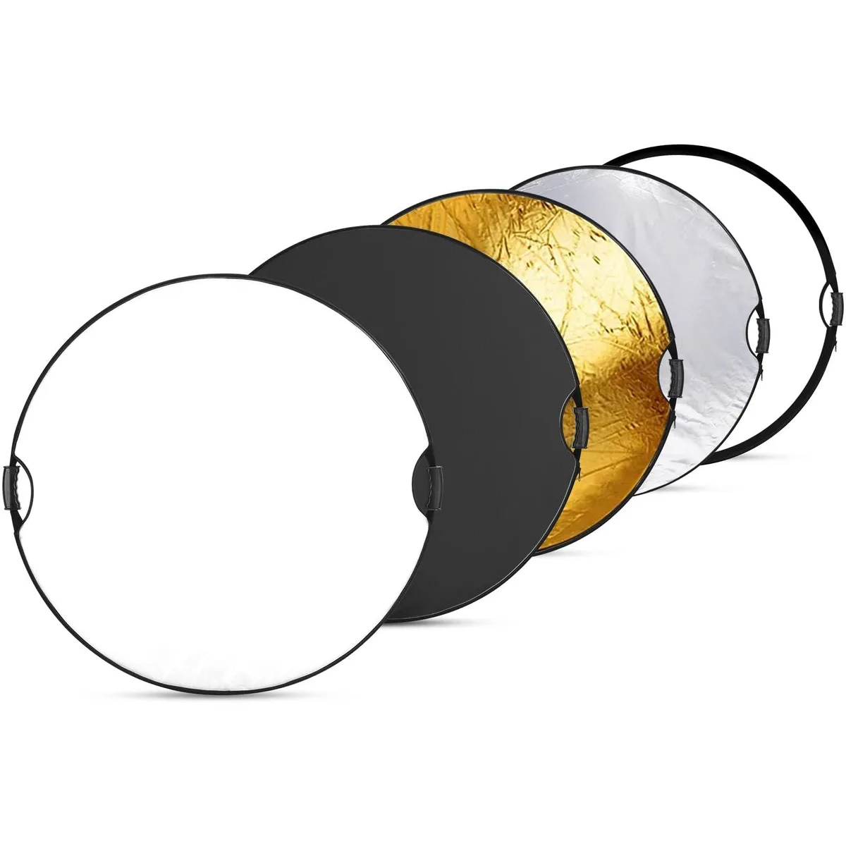  Reflex Camera CRF-YB42-110 5-in-1 Collapsible Reflector Kit 110cm (43") with Dual Handles and Carry Bag — product photo