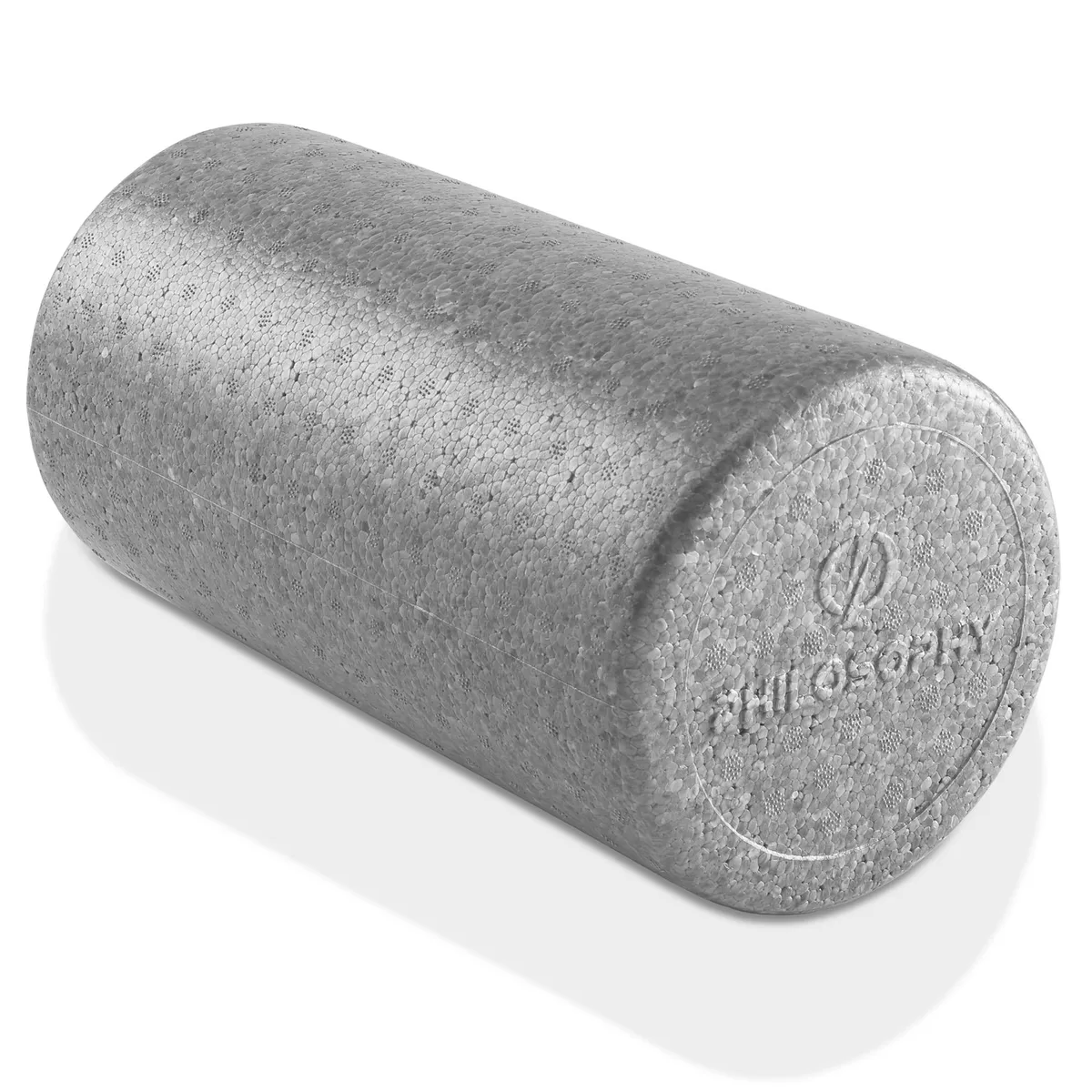 Philosophy Gym Philosophy Gym 12" High-Density Foam Roller Gray — product photo
