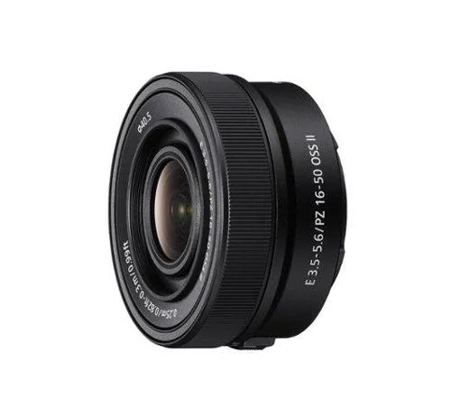 Sony Sony SELP16502 E PZ 1650 mm F3.55.6 OSS II camera lens — product photo
