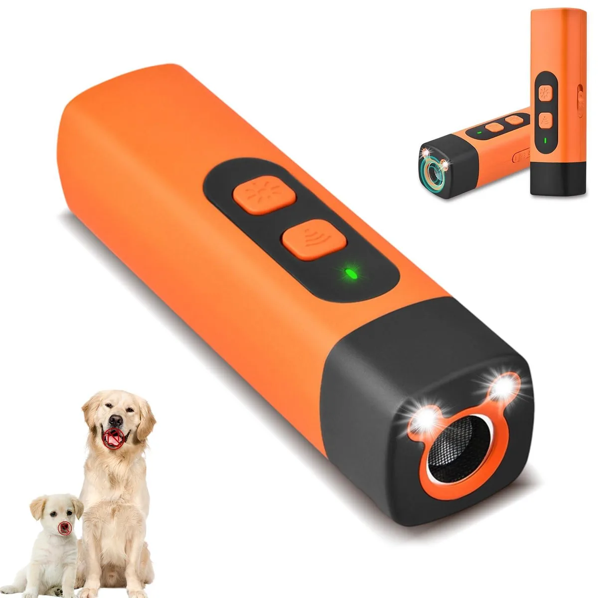 DNBeffulgent DNBeffulgent JJ 101550 Ultrasonic Bark Deterrent Orange — product photo