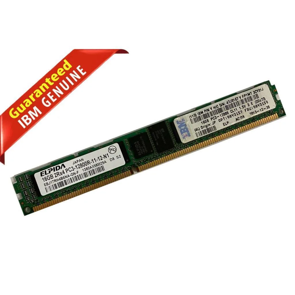 IBM IBM EBJ17RH4B6NA-GN-F 16GB DDR3 1600MHz ECC Registered DIMM — product photo