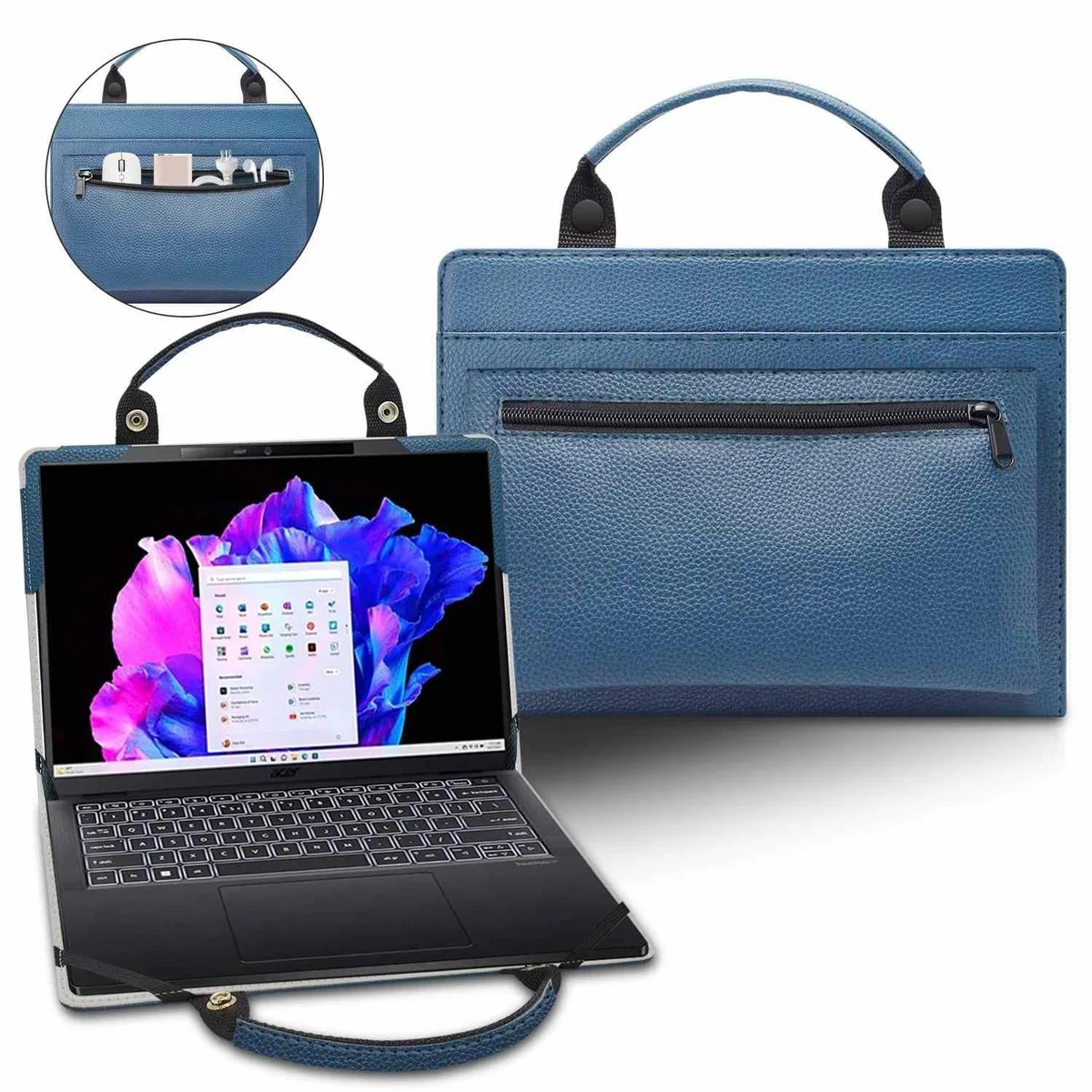 GSM Outdoors GSM Outdoors 2 in 1 accessory for Acer ConceptD 3 CN314-72 CN314-72-53F0 14 inch Blue — product photo
