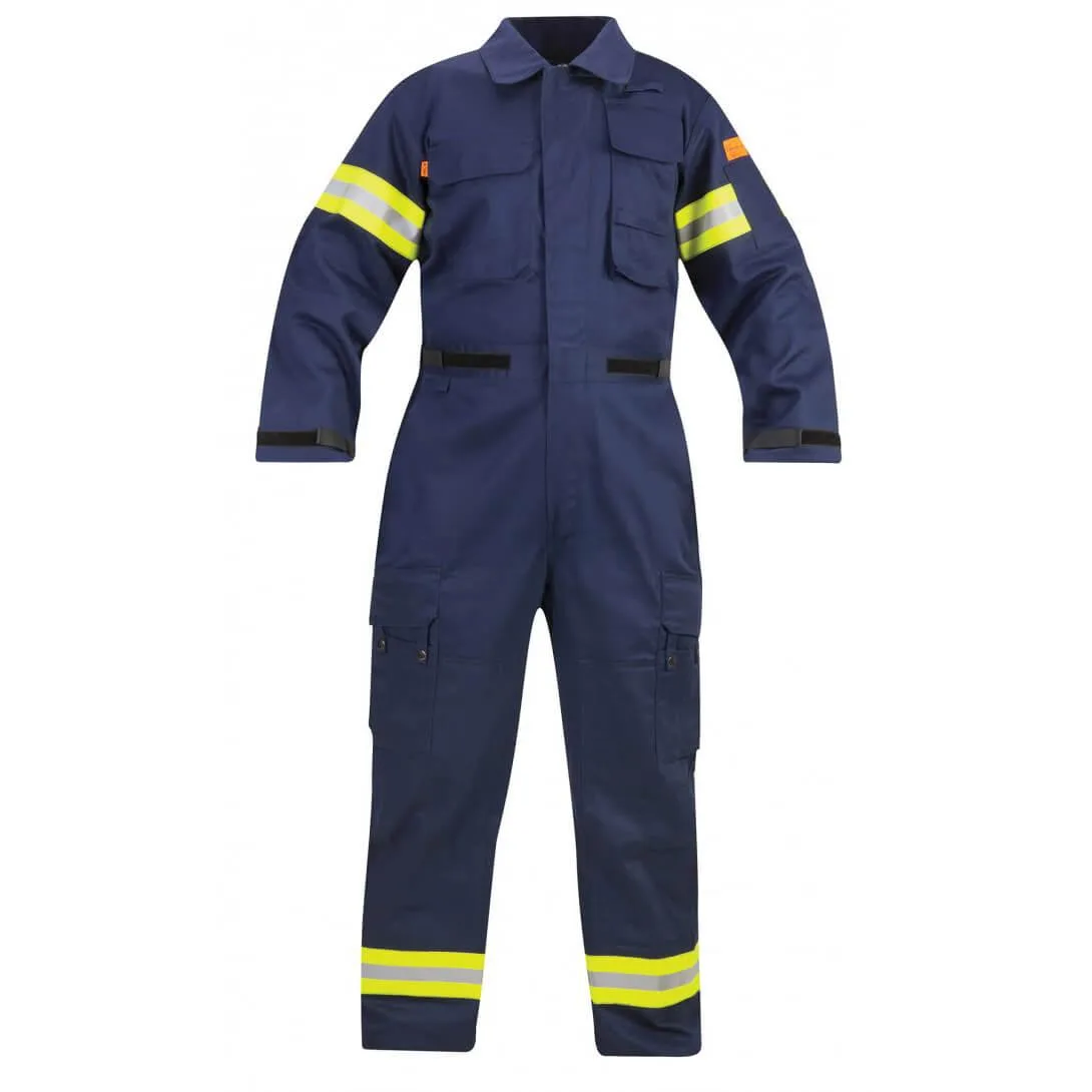 PROPPER PROPPER F5141 Men's Suit Navy 4XL-L 7.7 oz FR Cotton Blend — product photo