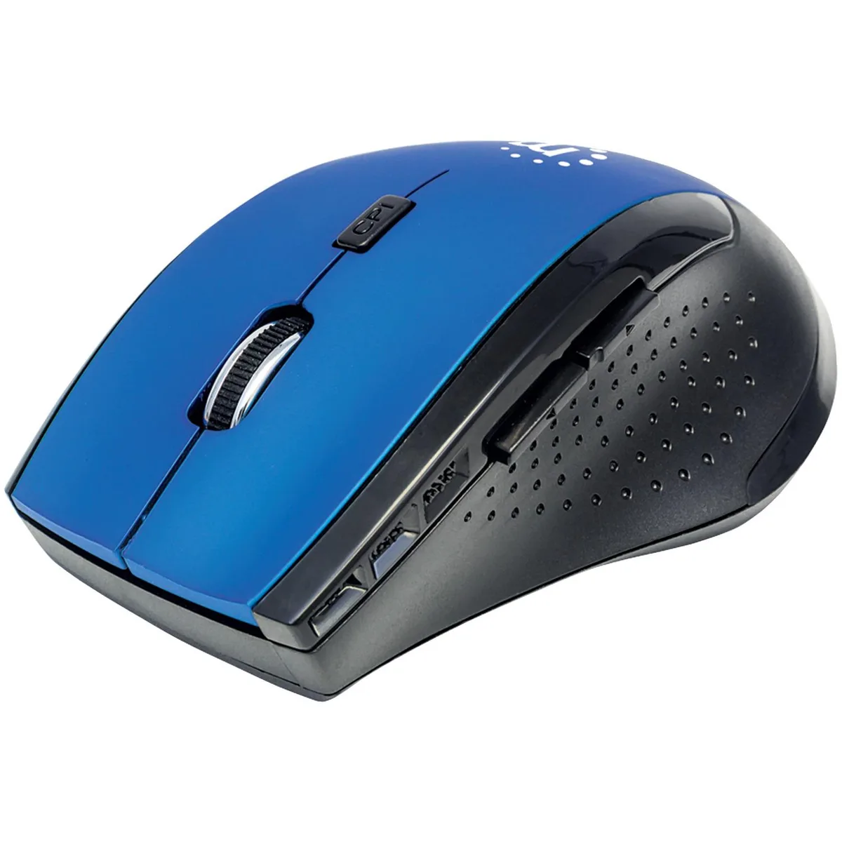 MANHATTAN MANHATTAN 179294 Curve Wireless Optical Mouse 1600 dpi Blue/Black — product photo