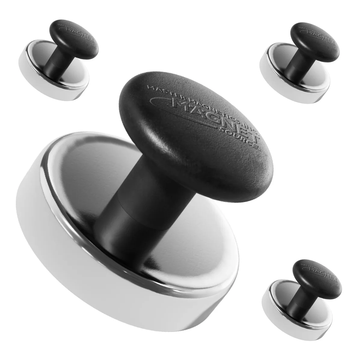  Avery HMKR-45X4 ceramic magnet with knob 16 lb 1.43" 4-pack — product photo