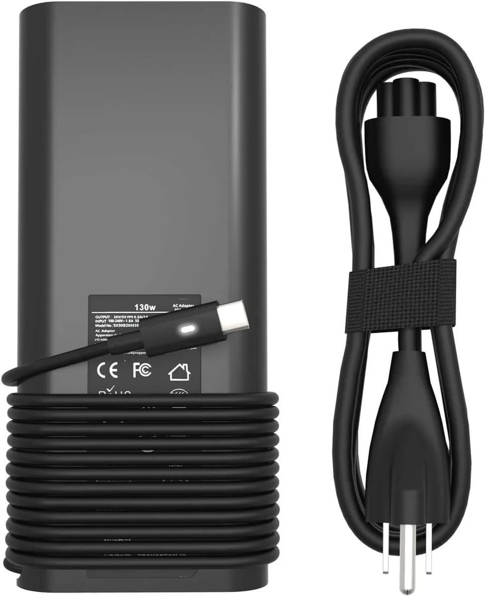 FLEANE FLEANE 130W AC Adapter USB-C Charger for XPS 15 17 9520 9570 9730 9530 Precision 3570 3571 — product photo