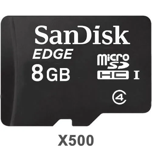 SanDisk SanDisk Edge 8GB microSDHC Class 4 Kit of 500 — product photo