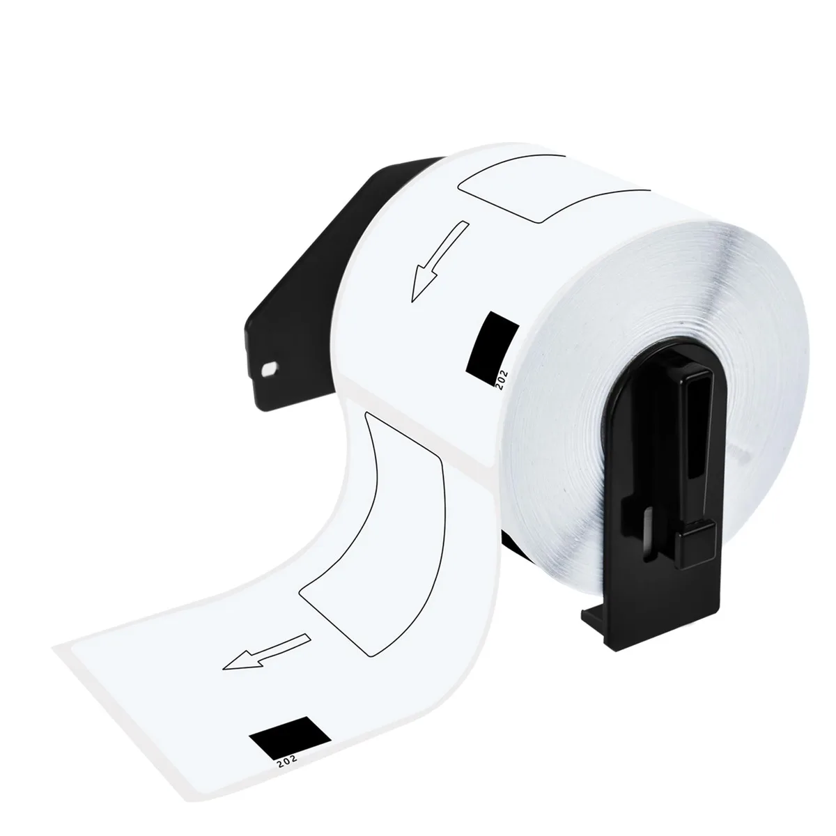 GREENCYCLE GREENCYCLE DK1202 Shipping Labels 62mm x 100mm 300/Roll — product photo