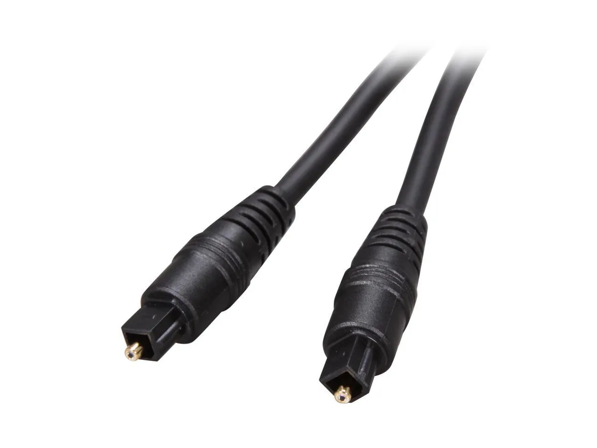 sakose sakose PT6 6 ft toslink digital optical audio cable black — product photo