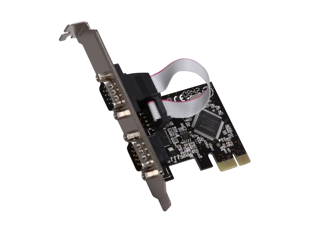 Syba Syba SD-PEX15022 PCIe 2-Port DB9 RS232 Expansion Card — product photo