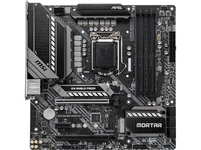 MSI MSI MAG B460M MORTAR Intel motherboard — product photo