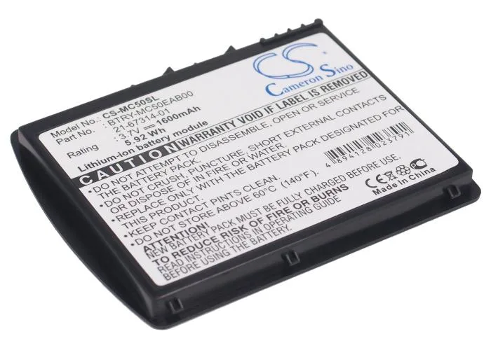 Centenex Electronics Centenex Electronics DS-CS-MC50SL barcode scanner battery 3.7V 1600mAh Li-ion — product photo
