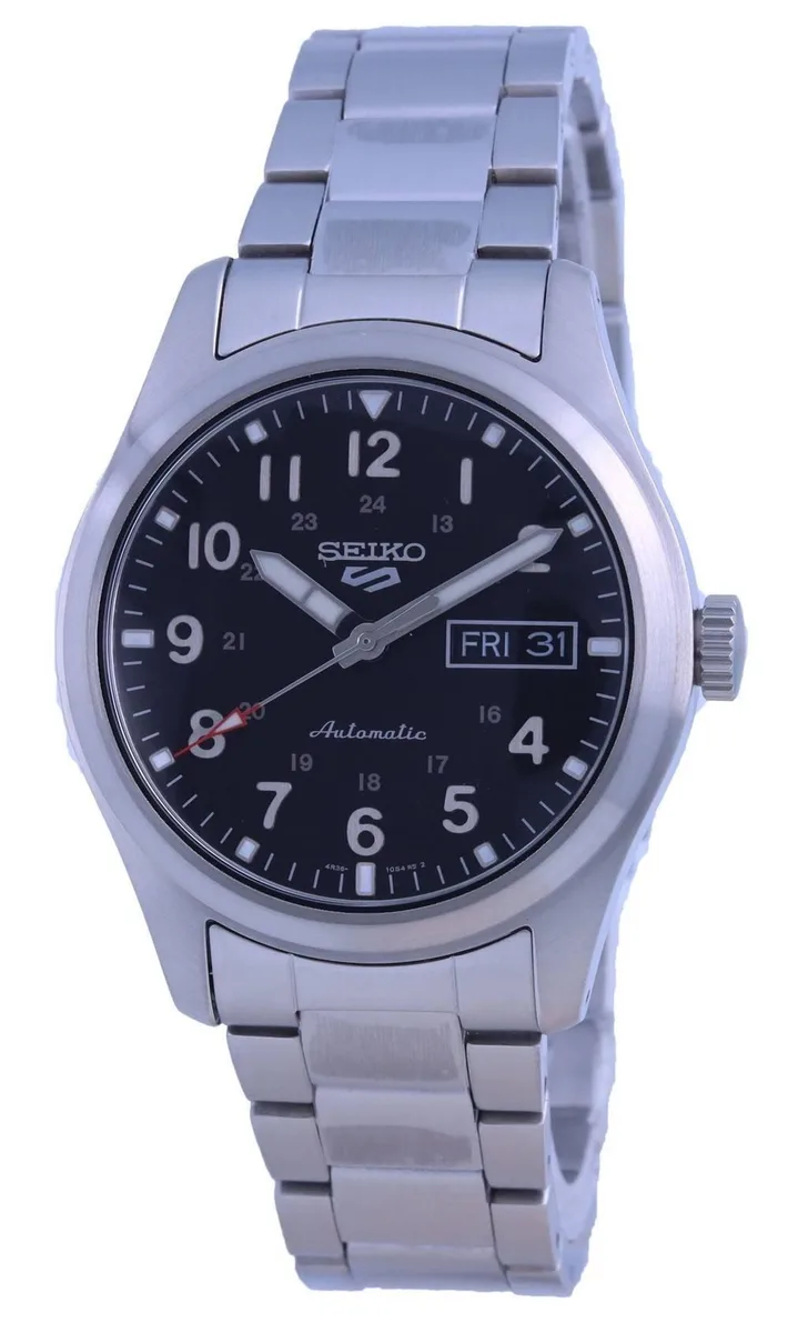 Seiko Seiko 5 Sports Field SRPG27K1 Black Dial Automatic 39.00mm 100m Watch — product photo