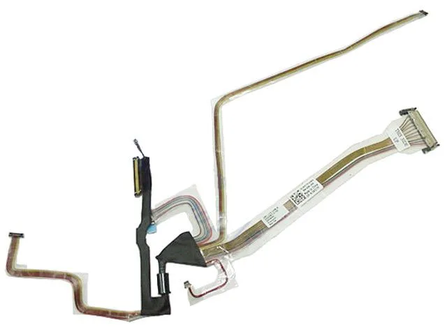 Flat 17 inch LCD ribbon cable with camera connector for Precision M6400
