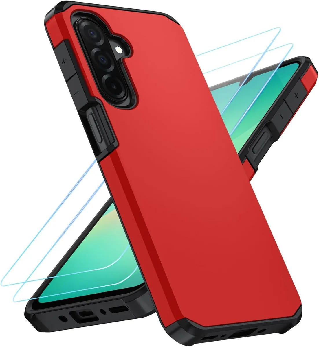 Transcend Transcend 3-in-1 Case for Galaxy A17 5G A16 5G A26 5G Red — product photo