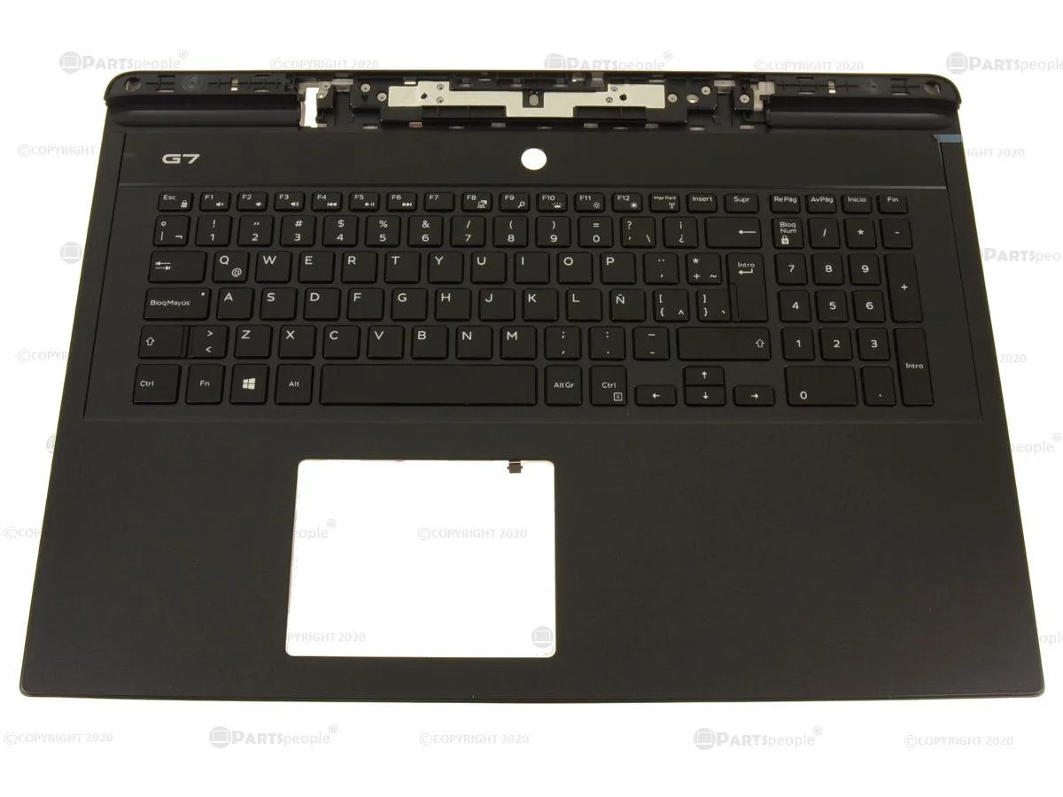 DELL DELL G Series G7 7790 Spanish Backlit Keyboard Assembly TPT36 — product photo