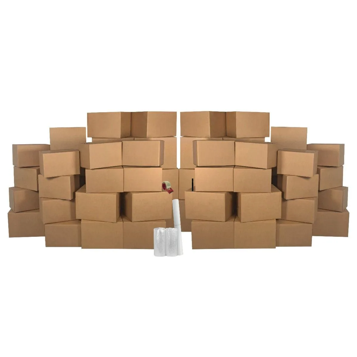 UBMOVE UBMOVE 4 Room Basic Kit 52 Boxes &amp; Packing Materials — product photo