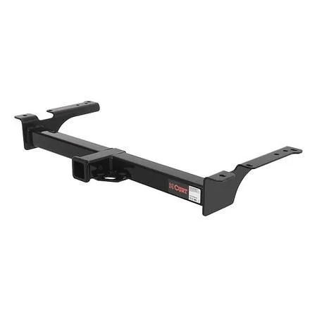 Black Class 3 trailer hitch with 2 inch receiver