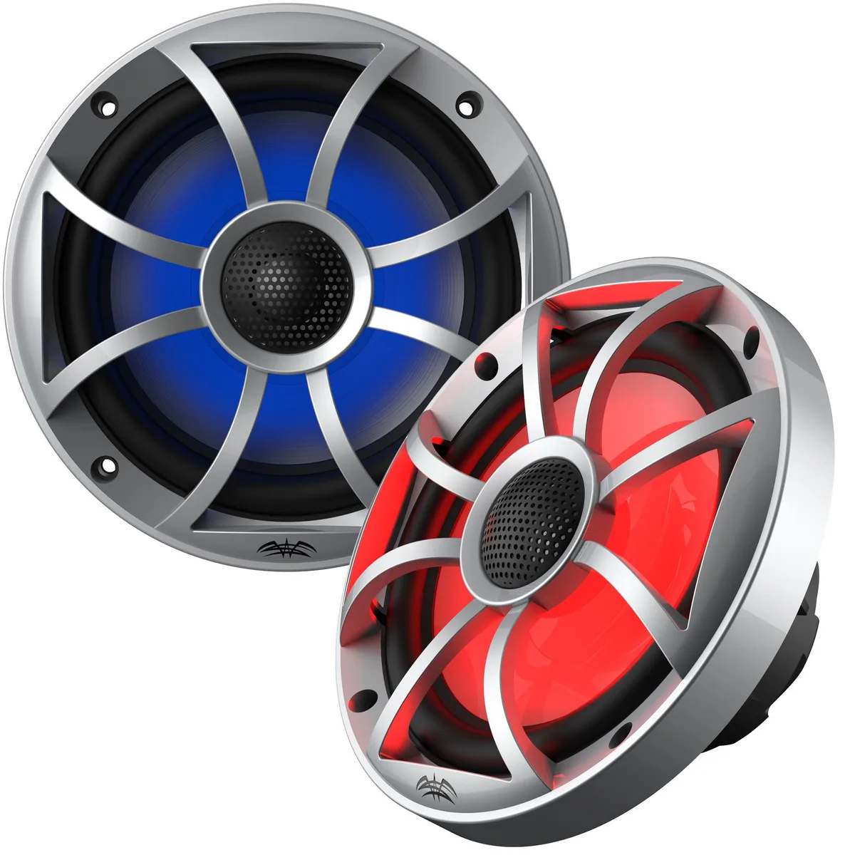 Wet Sounds Wet Sounds 65ic-S RGB XS-Series Silver Cone 6.5" Coaxial Car Speakers Pair — product photo