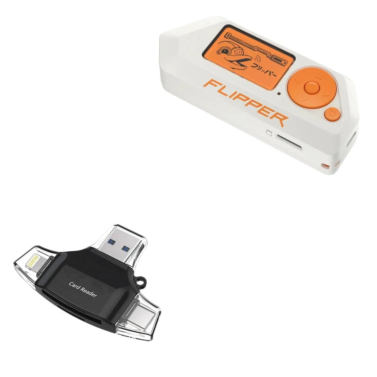 Boxwave BoxWave AllReader SD microSD Card Reader 2 in 1 accessory Jet Black — product photo