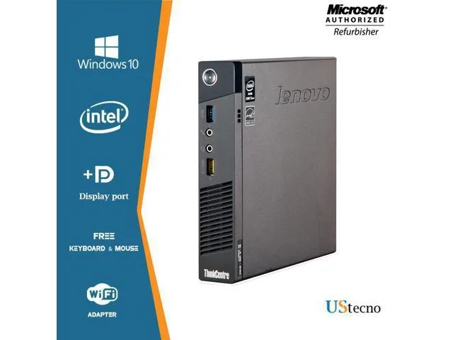 Lenovo Lenovo ThinkCentre M93p Tiny i5-4570T 2.90 GHz 8 GB DDR3 512 GB SSD — product photo