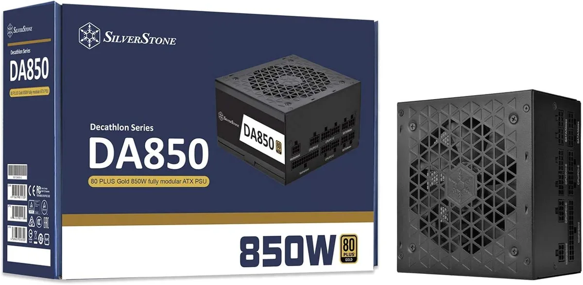 Silverstone Technology Silverstone Technology DA850-G 850W 80 Plus Gold server chassis — product photo