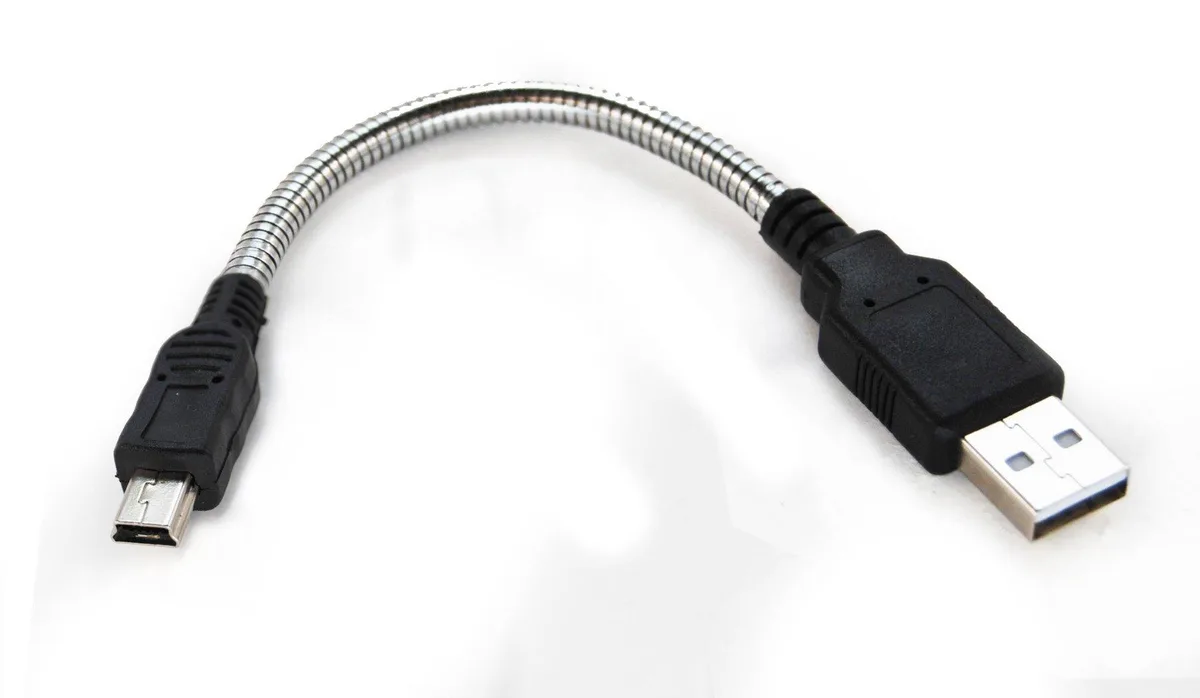 ALFA ALFA Mini USB Flexible Extension Cable Male-to-Female Black — product photo