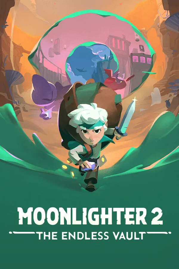 11 bit studios 11 bit studios Moonlighter 2: The Endless Vault PC Steam downloadable game — product photo