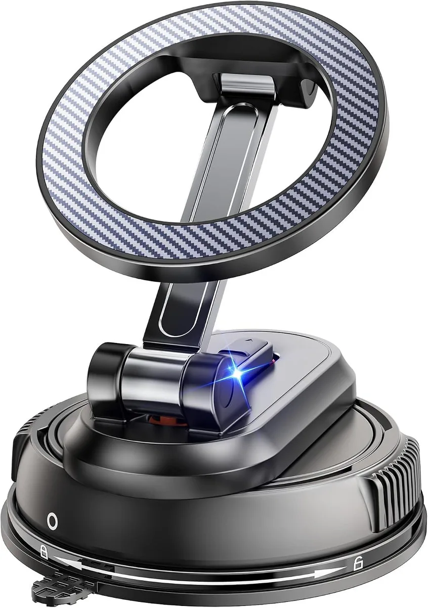 Keyence Keyence 2-in-1 Detachable MagSafe Car Mount 2800gf 89LBS 360° iPhone 12-17 — product photo