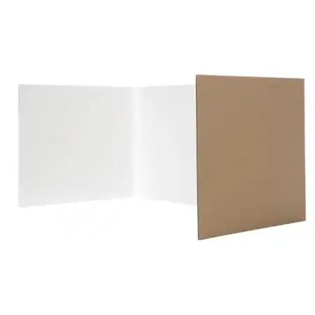 Flipside Products Flipside Products Study Carrel 18 x 48 White Pack of 24 — product photo