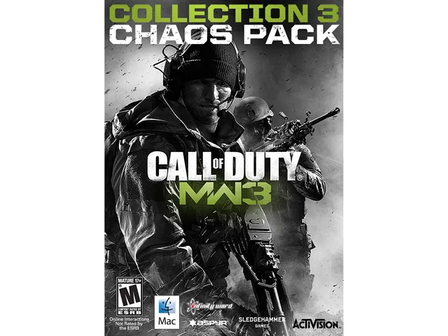 Aspyr Aspyr ASPYR075 Call of Duty MW3 Collection 3 Chaos Pack Mac downloadable game — product photo