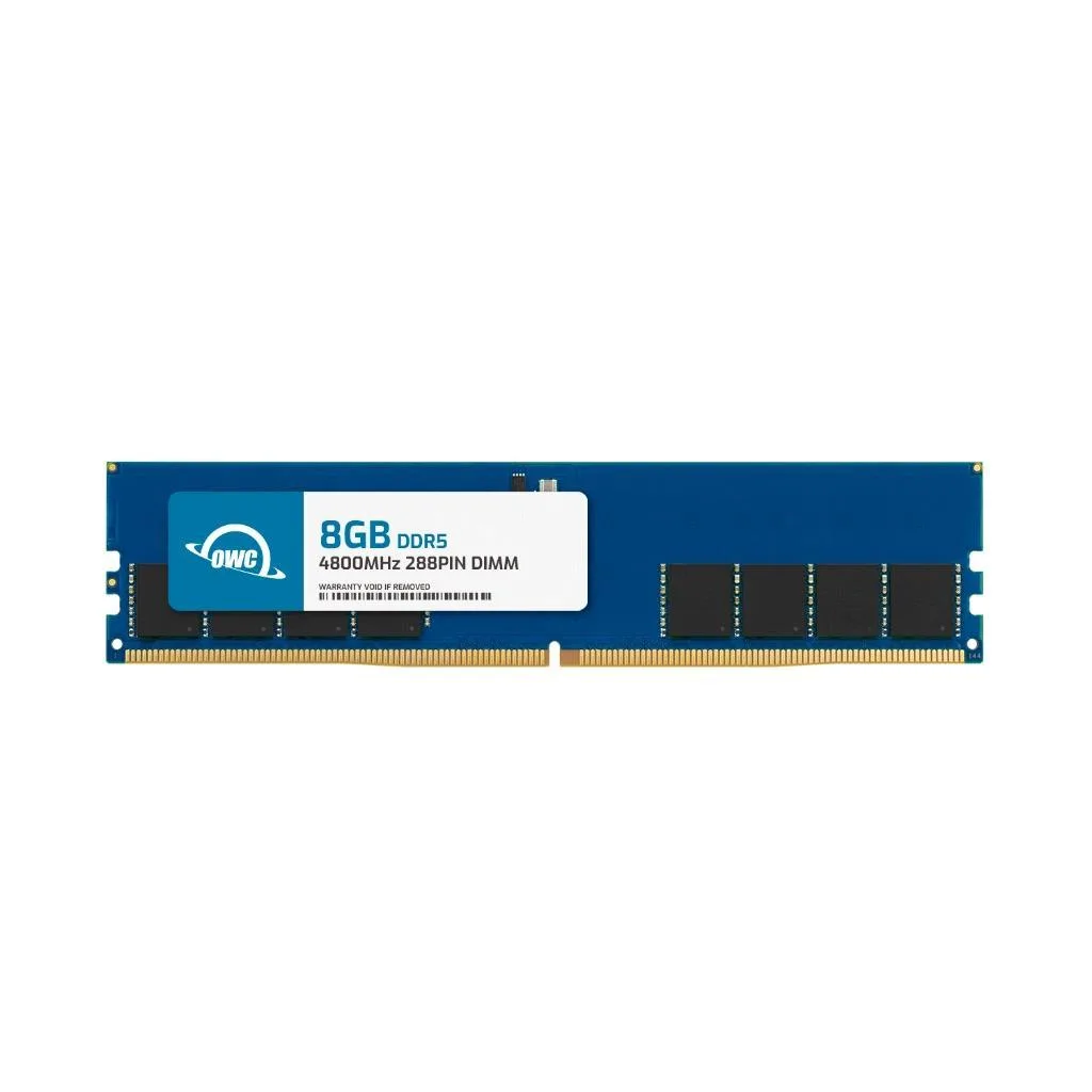 OWC OWC 8GB DDR5 4800 CL40 1.1V UDIMM desktop RAM — product photo