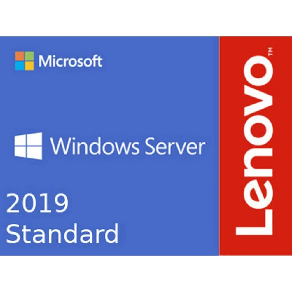 Lenovo Lenovo Windows Server 2019 Standard 16 Core OEM ROK 7S050015WW server accessory — product photo