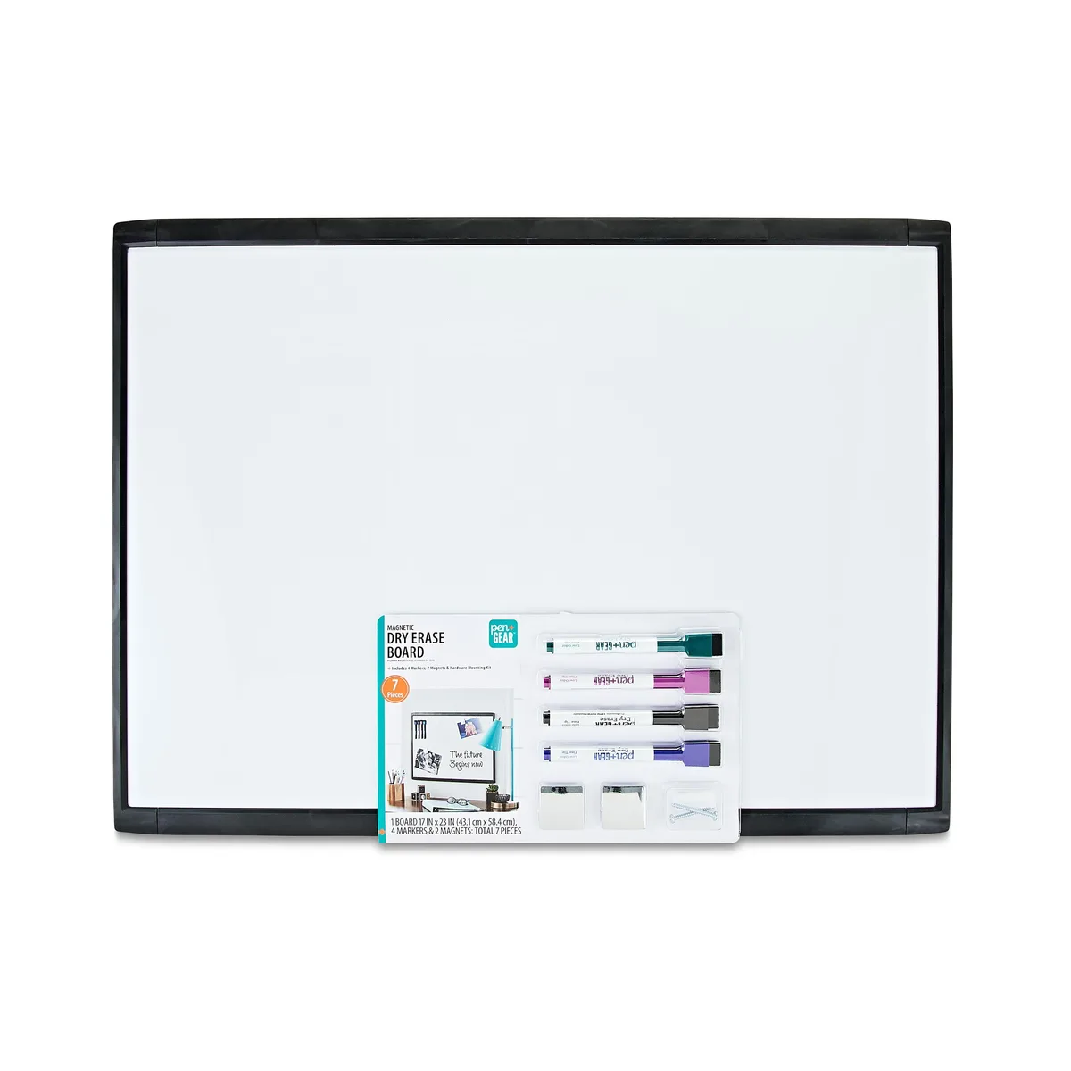 None Continuous None Continuous KK2729A magnetic dry erase board 17" x 23 — product photo